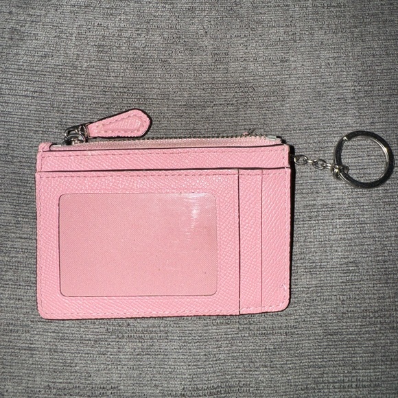 Pink Coach Wallet Keychain - Picture 2 of 3